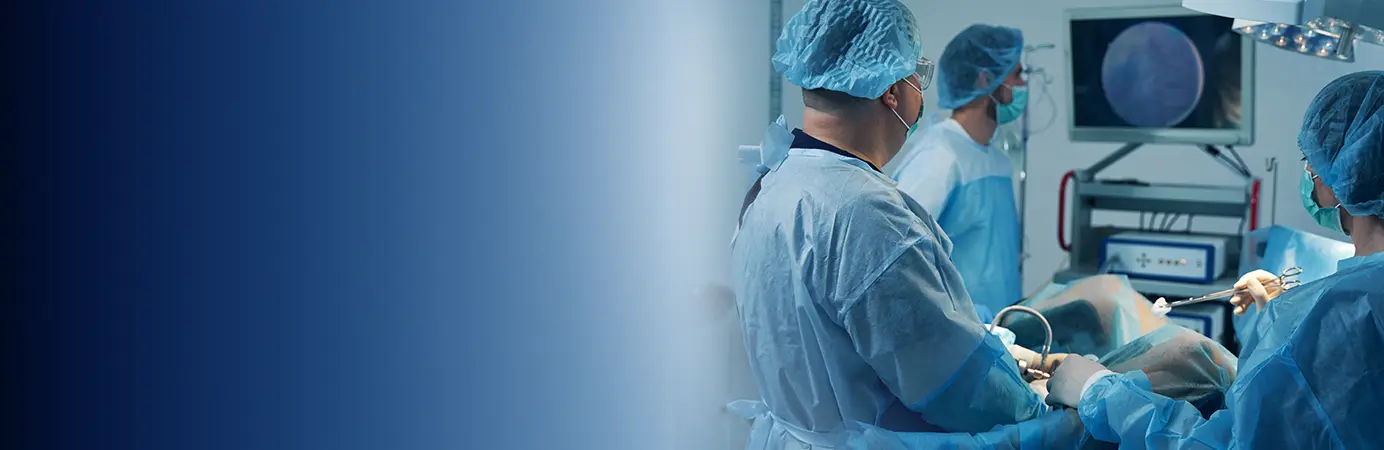 Médico conversando olhando para tela ampliada